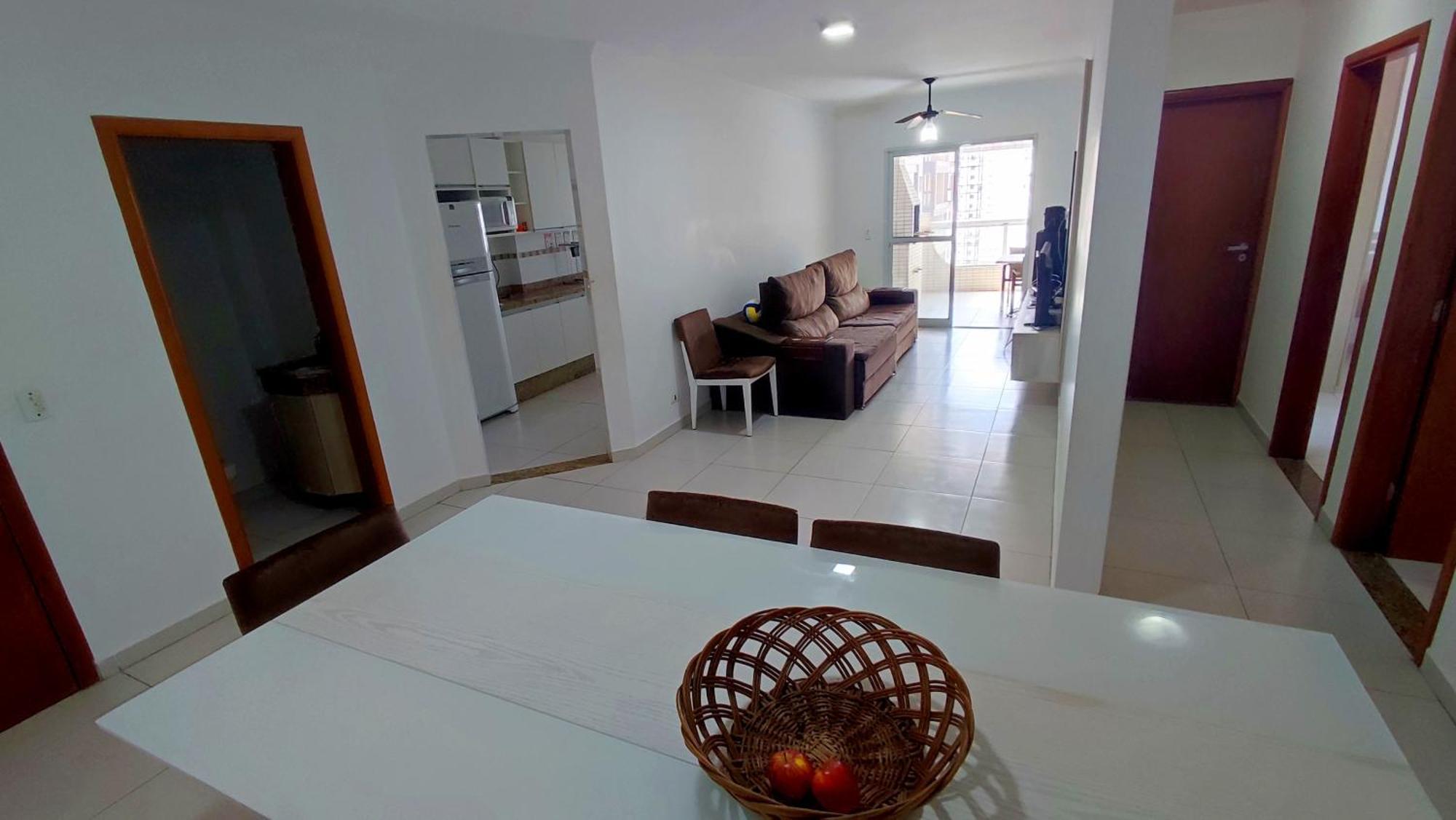 Apartamento Praia Grande Aviacao - 30 Mts Da Praia Екстериор снимка