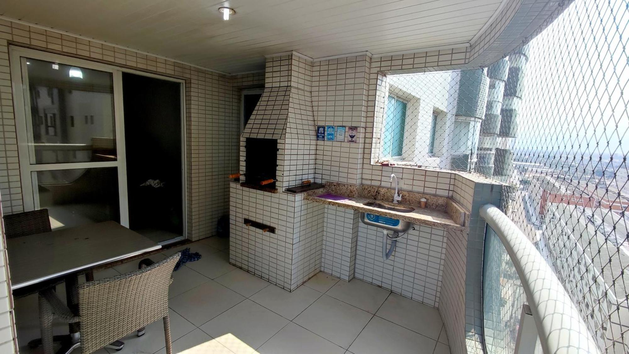 Apartamento Praia Grande Aviacao - 30 Mts Da Praia Екстериор снимка