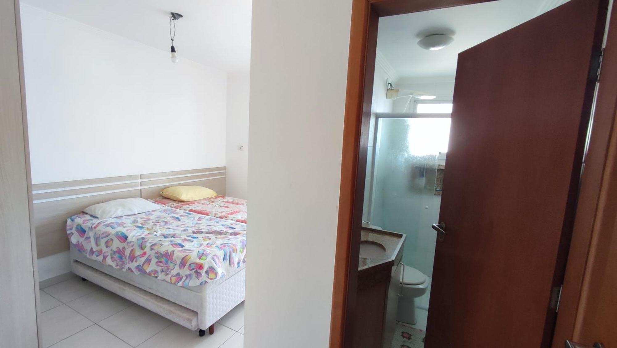 Apartamento Praia Grande Aviacao - 30 Mts Da Praia Екстериор снимка