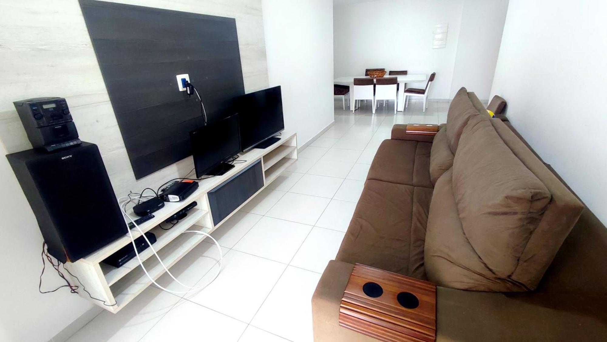 Apartamento Praia Grande Aviacao - 30 Mts Da Praia Екстериор снимка