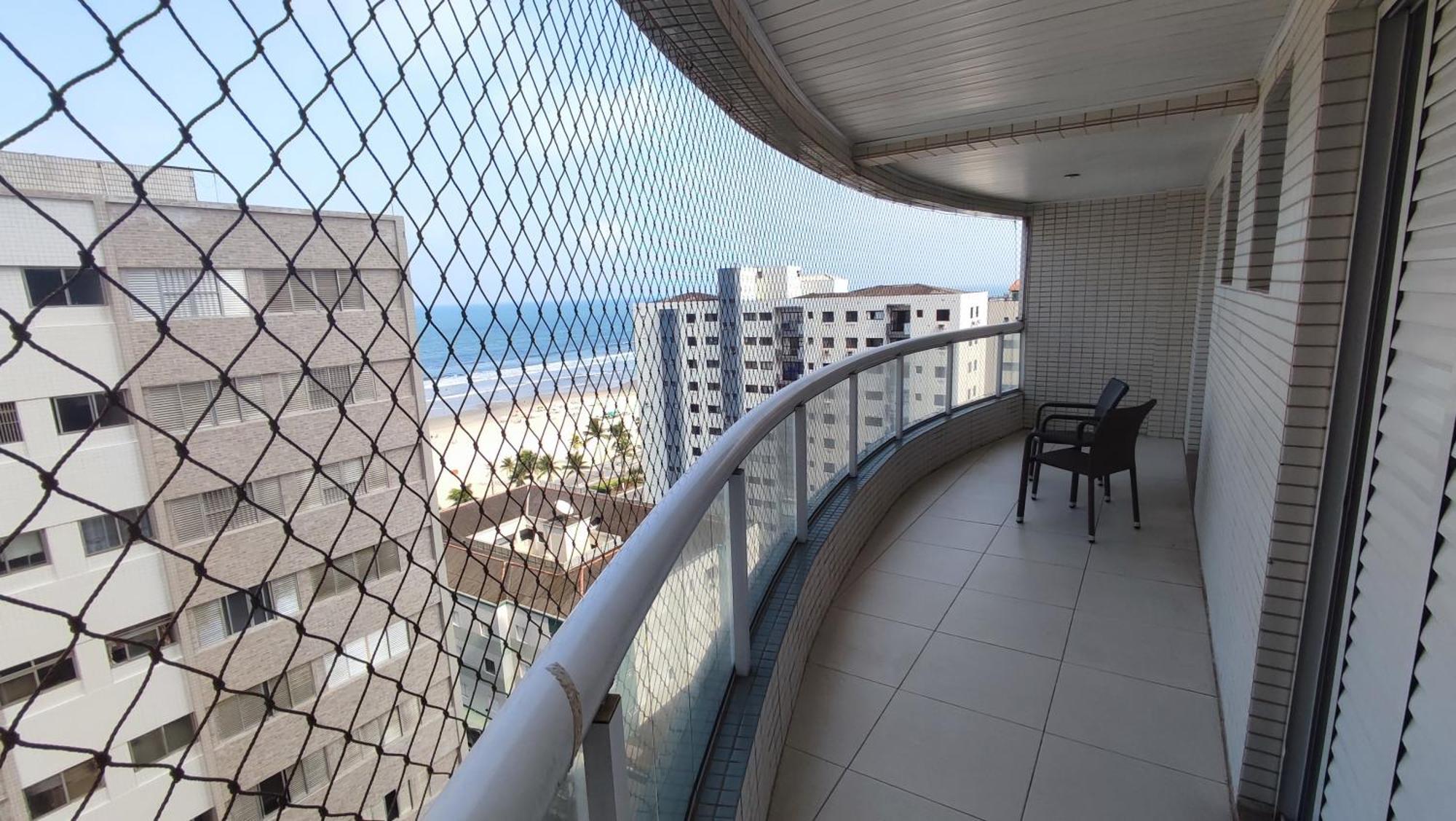 Apartamento Praia Grande Aviacao - 30 Mts Da Praia Екстериор снимка