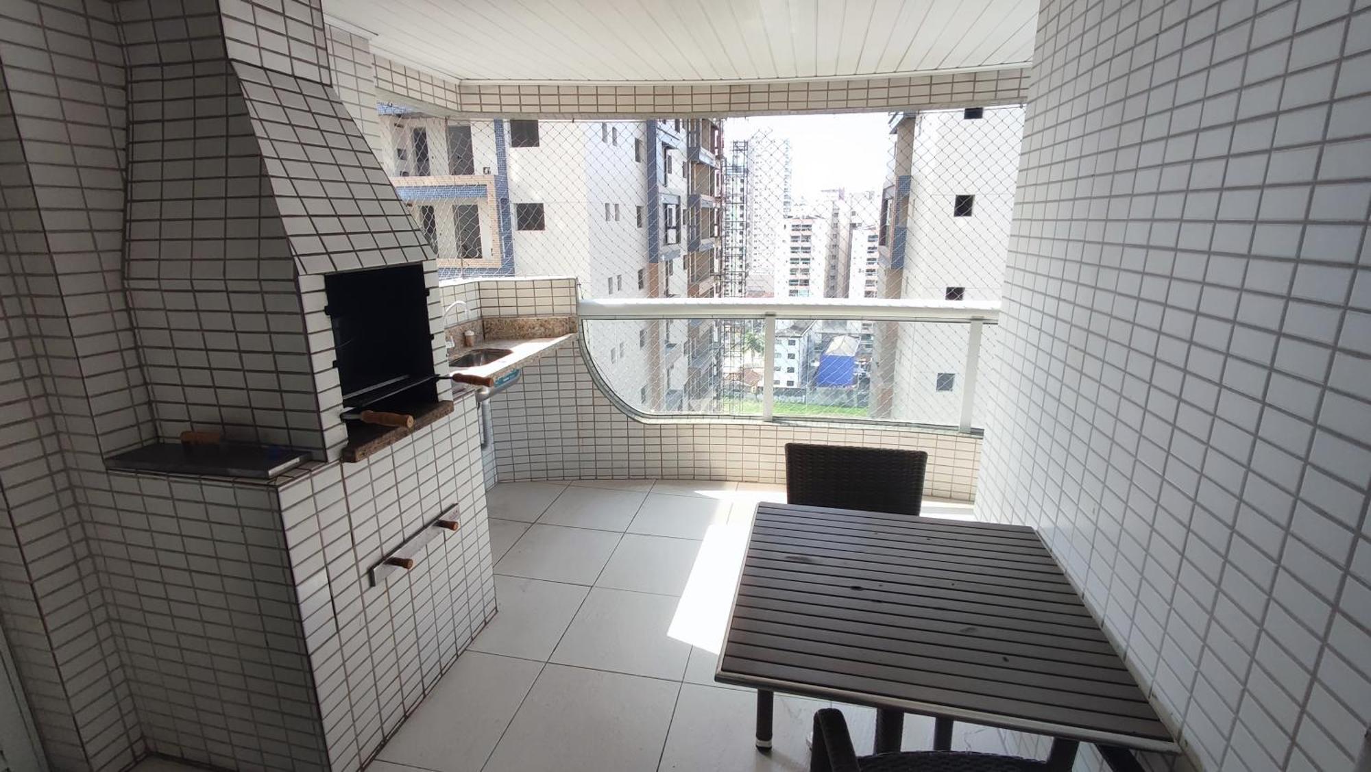 Apartamento Praia Grande Aviacao - 30 Mts Da Praia Екстериор снимка