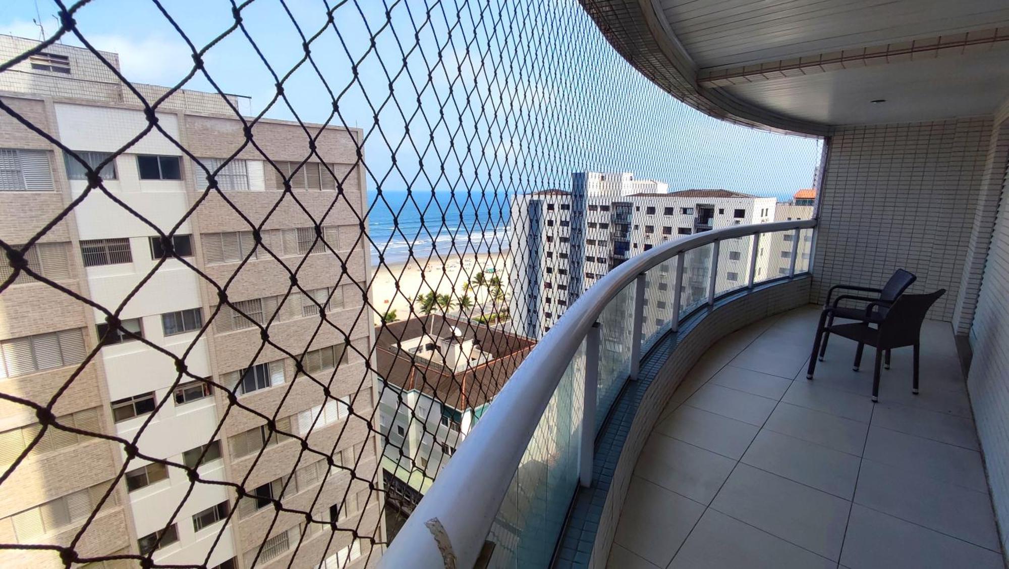 Apartamento Praia Grande Aviacao - 30 Mts Da Praia Екстериор снимка